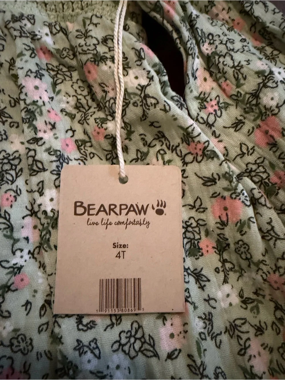 BearPaw pretty floral
